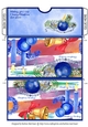 Watercolor Christmas Pocket/Wallet/Envelope for Gift Vouchers & Money