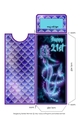 Blue Glow Mermaid 21st Voucher/Gift/Money Wallet/Pocket/Envelope