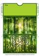 Best Father Landscape Voucher/Money/Gift Wallet/Pocket Envelope