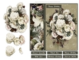 Winter Floral Side Panel Card Topper- Design 3