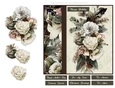 Winter Floral Side Panel Card Topper- Design 4