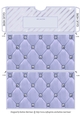 Quilted & Studded Gift/Money/Voucher Pocket/Wallet Envelope for any Occasion - Mauve