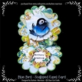 Blue Bird - Scalloped Easel Card