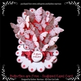 Butterflies are free - Scalloped Easel Card