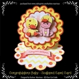 Baby Congratulation - Scalloped Easel Card
