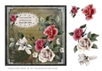 Vintage Look - Muted Roses For Mum Card Topper