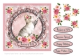 Roses and Cats Card Topper Series - At Play