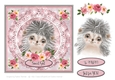 Cutest Animals - Card Topper Series - Holly Hedgehog