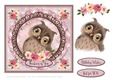 Cutest Animals - Card Topper Series - Olga Owl