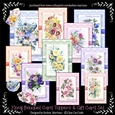 Floral Bouquet Card Topper & Gift Card Set