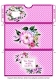 Bright Floral Gift/Voucher/Money Wallet/Pocket/Envelope - Design 2