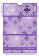 Elegant Metallic Sheen Gift/Voucher/Money Wallet/Pocket/Envelope - Design 5