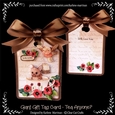 Giant Gift Tag Card - Tea Anyone?