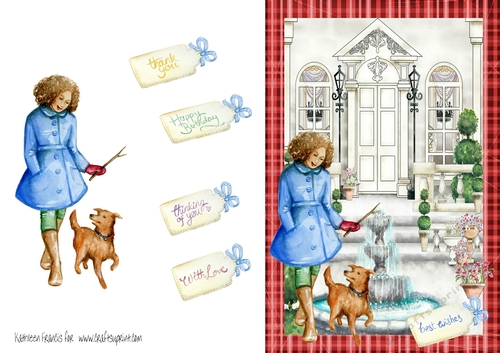 Walking the dog- Best Wishes