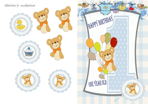 Baby Boy 1st Birthday