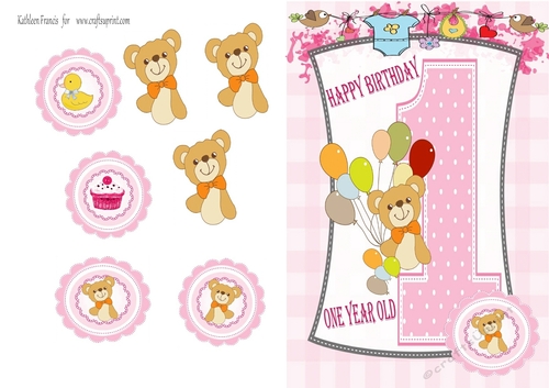 Baby Girl  1st Birthday