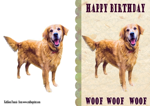 Woof Birthday