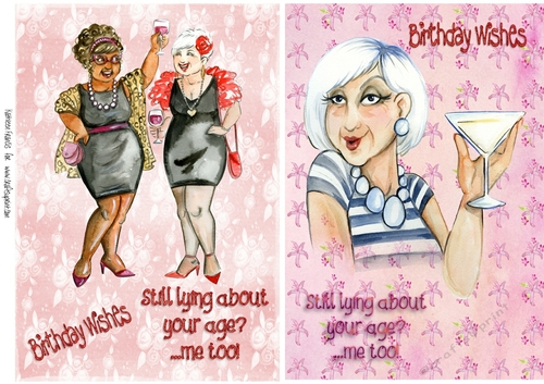 Birthday Toppers ladies.