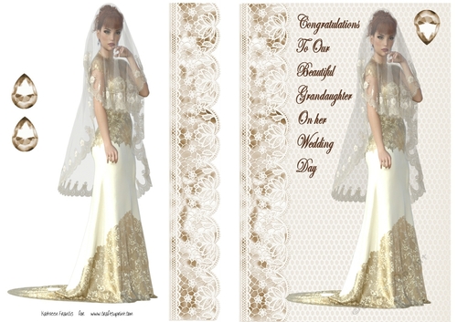 On Our Grandaughters Wedding Day
