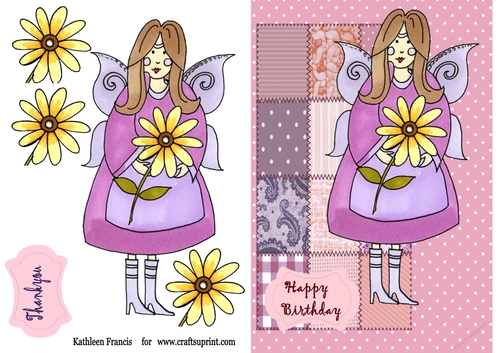 Angel Says  Happy Birthday