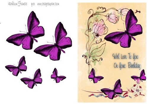 Birthday Butterflies