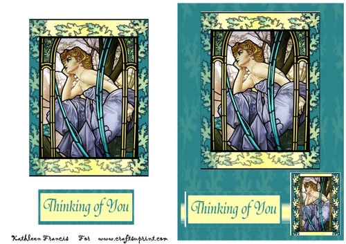 Art Deco  Thinking of you