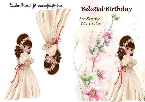 Pretty Girl Belated  Birthday