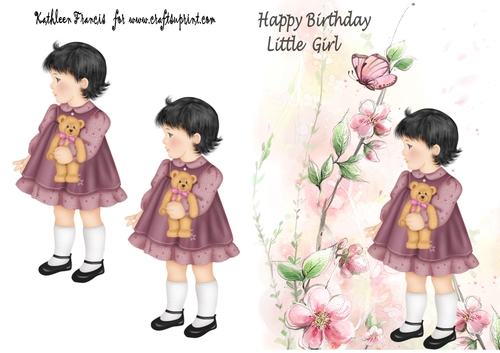 Birthday Little Girl.