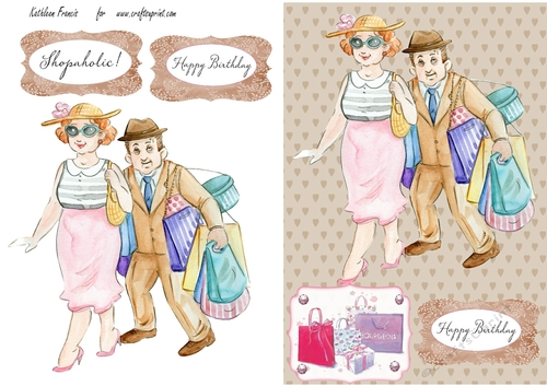 Shopping Twosome  Birthday