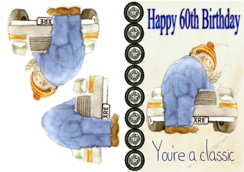 60th  Birthday Mechanic.