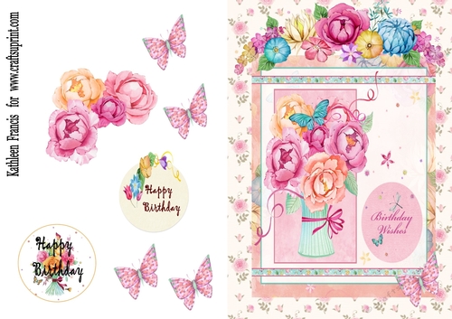 Butterflies and Flowers
