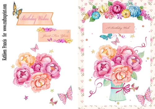 Butterflies and Flowers