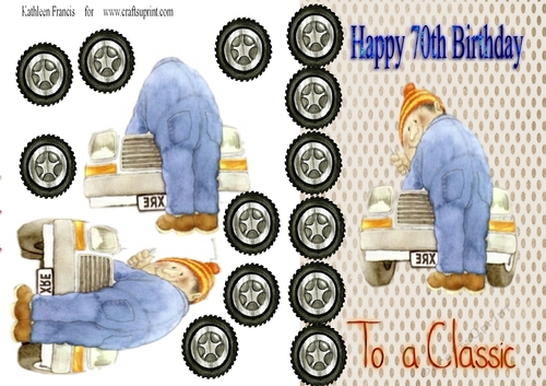 Mechanic Birthday  70