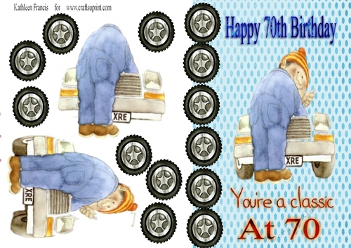 Mechanic Birthday  70