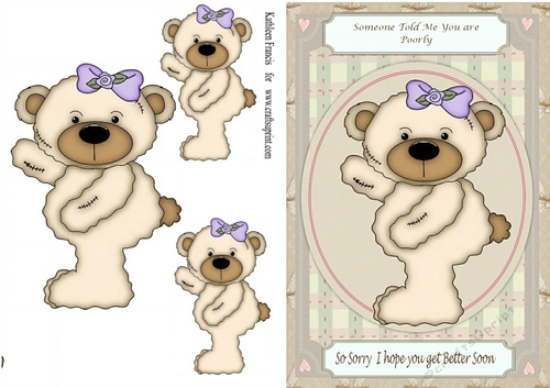Poorly hope you are better soon.
