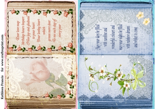 Birthday Book Toppers