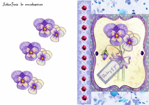 Pansy Thinking of You
