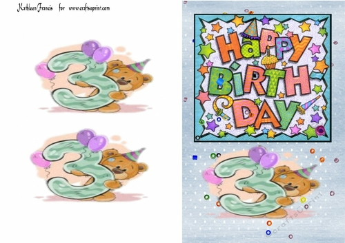 3 yr old Birthday