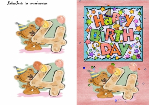 4 yr old Birthday Girl