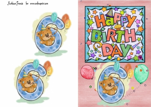 6 yr old Birthday Girl