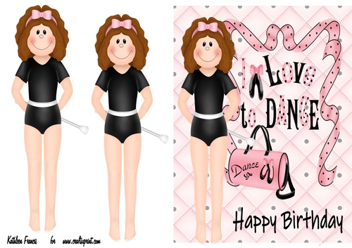 Birthday Dance girl