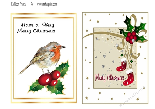 Christmas Topper and Christmas Inserts.