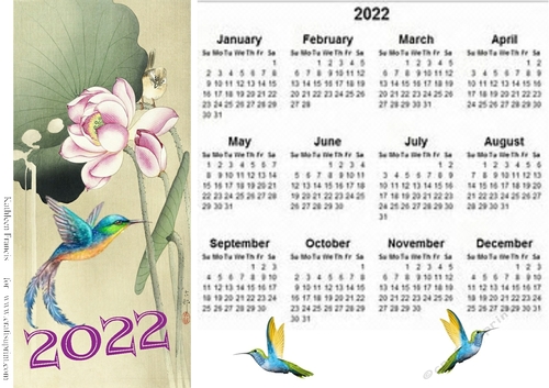 2022  Calender .