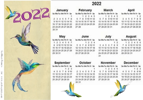 2022  Calender .
