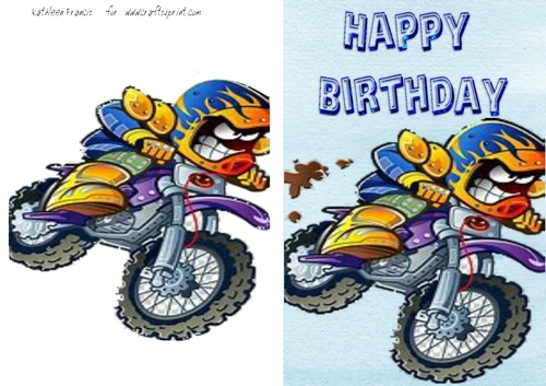 Happy Birthday fun on the Bike.
