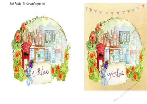 A Village scene - With Love