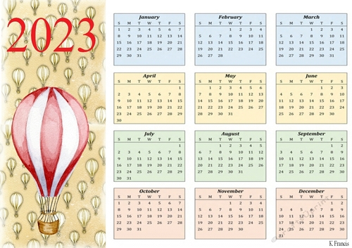 2023 Calender
