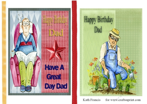 Birthday Toppers Dad