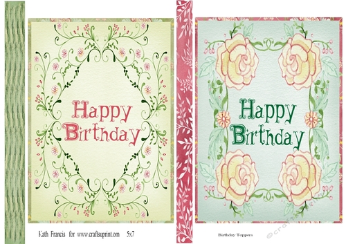 Birthday Toppers