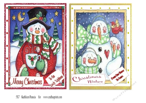 From Our House to Yours Christmas Toppers